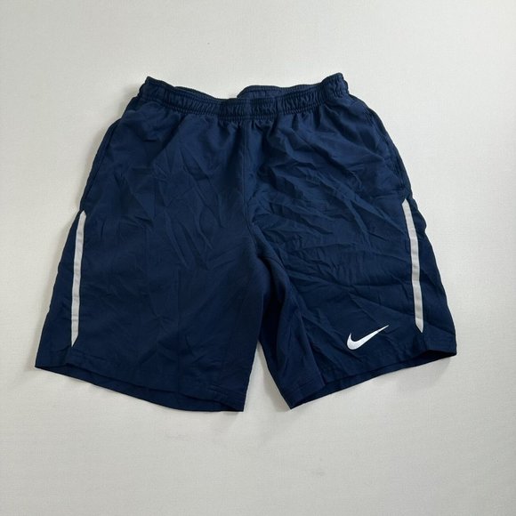 Nike Mens Power 9’’ Inseam Tennis Dri Fit Shorts‎ Medium 523247-451 2015 Blue - Picture 1 of 6